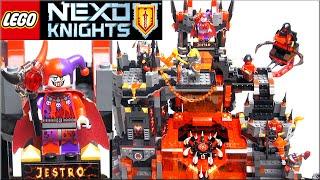 Лего Нексо Найтс 70323 Логово Джестро или Вулканическая база. Обзор LEGO Nexo Knights рыцари Нексо