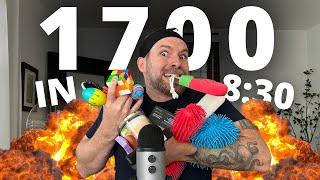 ASMR 1,700 TRIGGERS IN 8:30