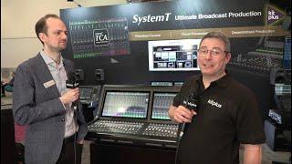 Solid State Logic launched the System T S400 at NAB 2024