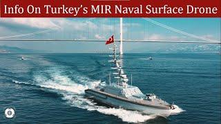 Turkey's MIR Naval Surface Drone - Vital Information