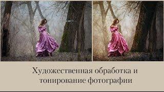 Художественная обработка и тонирование фотографии. Видеоурок.