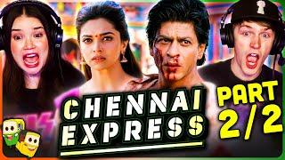 CHENNAI EXPRESS Movie Reaction Part (2/2)! | Shah Rukh Khan | Deepika Padukone | Rohit Shetty