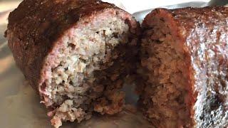 Smoked breakfast sausage / smoked appetizer / on a pellet grill/ ZGrills / BBQ quickie / barbecue