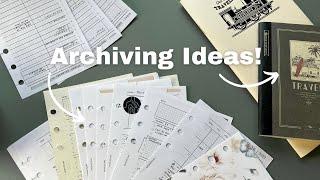 WATCH THIS if you don’t know what to do with your planner inserts!