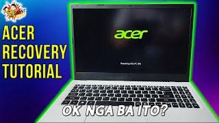 How To Recover Your Acer Vero / Aspire Laptops From BIOS? Windows 10 / Windows 11 Full Tutorial