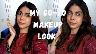 My everyday makeup look | No makeup makeup look - Maham hassan