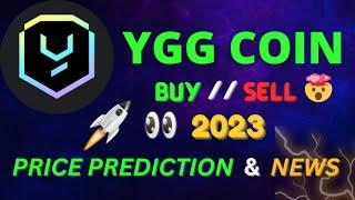 Yield Guild Games YGG Coin Price prediction News Technical analysis and Updates Today. #ygg