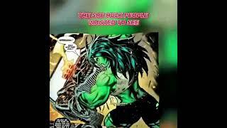 THE SHE HULK PEOPLE WANTED TO SEE  #shorts #marvel #mcushorts