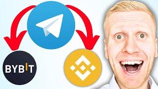 How to Withdraw Money from Telegram Bot to Bybit or Binance (Earn Money)