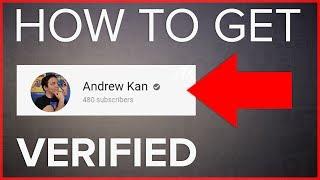 How I got Verified on YouTube! - [How to Get Verified ]