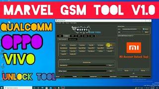 MARVEL GSM TOOL V1.0 | mtk  qualcomm frp unlock tool 2021