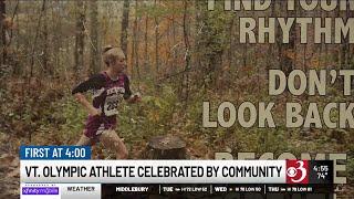 Vermont community celebrates Olympic athlete Elle St. Pierre