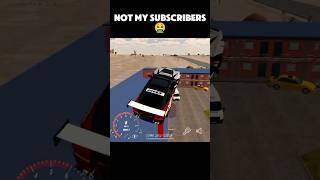 My subscribers vs non subscribers in CPM #carparkingmultiplayer