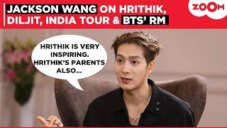 Jackson Wang on his bond with Hrithik Roshan, Diljit Dosanjh, BTS' RM & his tour of India