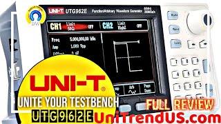 UNI-T UTG962E Function/Arbitrary Waveform Generator Review & Teardown!