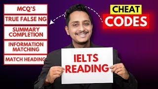 IELTS READING - MCQ's, TRUE FALSE NOT GIVEN, SUMMARY COMPLETION, INFORMATION MATCHING, MATCH HEADING