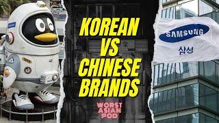 KOREAN VS CHINESE BRANDS  // Asian American Comedy Culture Podcast #korean #chinese #comedy