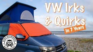 7 Years of Campervan Adventures: Our Minor VW Gripes