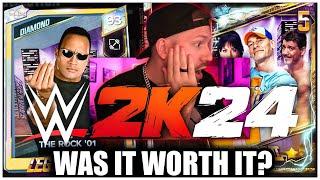 Spent $100 On WWE 2K24's NEW Legend Series ll Packs And Pulled A Diamond! Was It Worth It?