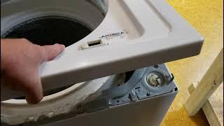 How to replace suspension rods on an Amana washer