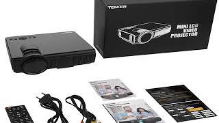 Projecteur, TENKER Q5 Mini Projecteur 1500 Lumens Vido Projecteur Led Soutien Full HD 1080