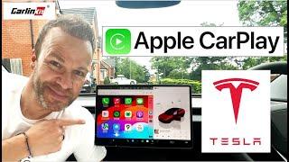 Apple CarPlay in your Tesla with CarlinKit. Finally, 3rd party apps!