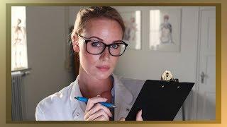 ASMR relaxing Physical Therapist Role Play (personal attention)