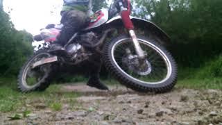 Невеличке ендуро тренування на Honda XR250, Small enduro training,  Honda XR250