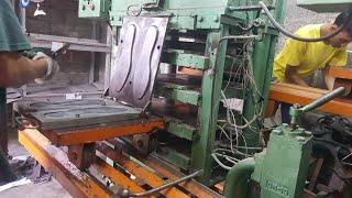 Rubber sole hydraulic machine mesin hotpress sepatu