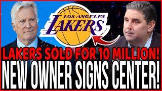 URGENT! NEW LAKERS BOSS LANDS BLOCKBUSTER SIGNING AND WANTS A TITLE NOW! LAKERS NEWS !