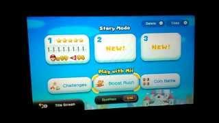 New Super Mario Bros. U Walkthrough 1: Intro, 1-1, and 1-2