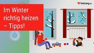 Wie heize ich richtig im Winter? | heizung.de