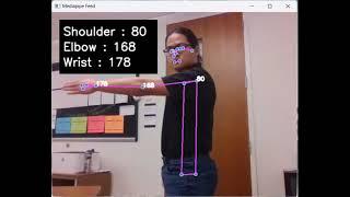 Arm Tracker | Python Mediapipe