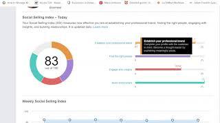 How to see and use Social Selling Index SSI on LinkedIn