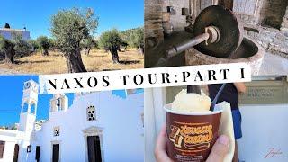 What to do in NAXOS Greece- must see villages outside of Naxos Old Town [NAXOS TOUR PART I]