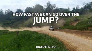 HOW FAST WE CAN GO OVER THE JUMP? KART CROSS SEDLCANY