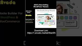 Avada | Website Builder For WordPress & WooCommerce | 2023's Best Selling WordPress Themes #shorts