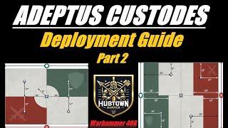 Adeptus Custodes Pariah Nexus Deployment Guide Part 2 Warhammer 40K 10th Edition