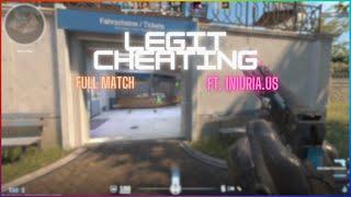 CS2 | Legit Cheating in MM Full Match ft. Iniuria.us