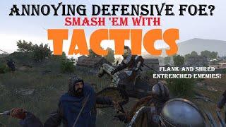 Bannerlord Tactics to Destroy Defensive/Hiding COWARD enemies!