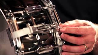 Ludwig Black Beauty Snare Drum Demo