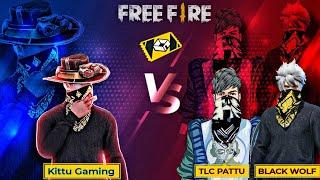 KITTU GAMINGVSTLC PATTU & BLACKWOLF Funny room match #videos