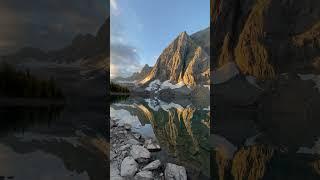 This Canadian Lake is only accessible by a 10 km hiking trail | Floe Lake