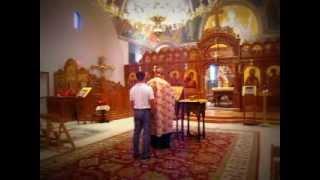 Kevin's Chrismation - Christ the Saviour Orthodox Cathedral
