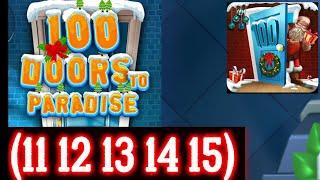 100 Doors to Paradise Level 11 12 13 14 15 Android Walkthrough