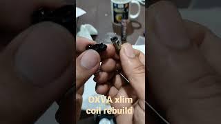 OXVA XLIM RECOIL REBUILD #oxva #xlim #tutorial #rebuild you #youtube #welcometomyyoutubechannel
