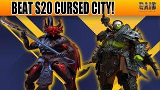 HOW TO BEAT S20 SOULCROSS - HARD MODE CURSED CITY! (Magic, Defense, HP) Raid: Shadow Legends