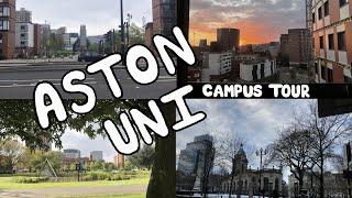 ASTON UNIVERSITY CAMPUS TOUR 2021 | *Walk along with me*