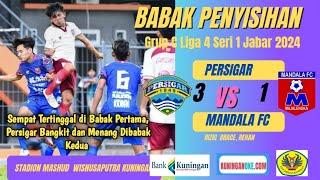 Live Persigar Garut Vs Mandala FC Liga 4 Seri 1 Jabar