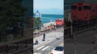 Amaharashi Coast, Takaoka, Toyama, Japan. #japan #travel #toyama #summer #train #nature